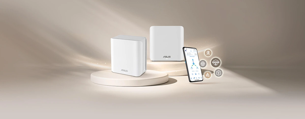 ASUS ZenWiFi BD4 Dual-band WiFi 7 Smart AiMesh Extendable Router - 2 Pack Price in Bangladesh